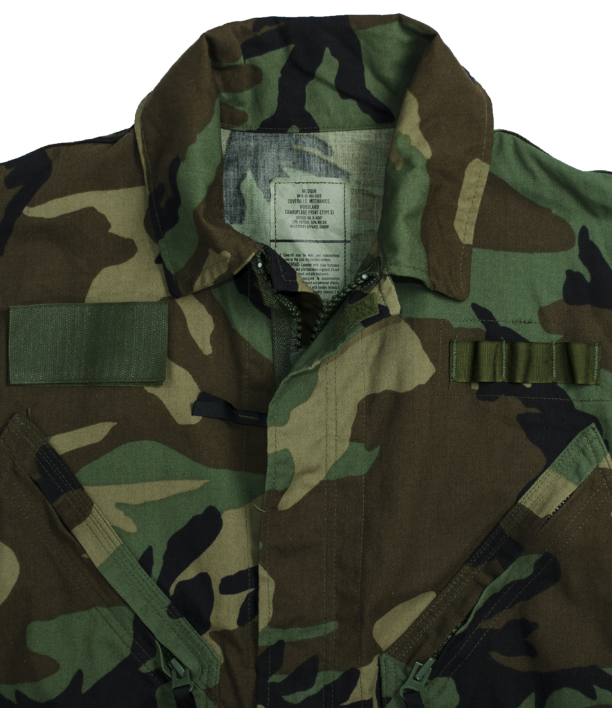 Комбинезон Mechanics camo woodland б/у США