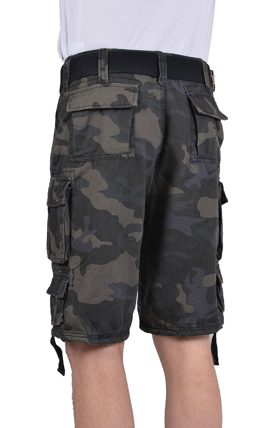 Шорты Surplus DIVISION big size camo black 