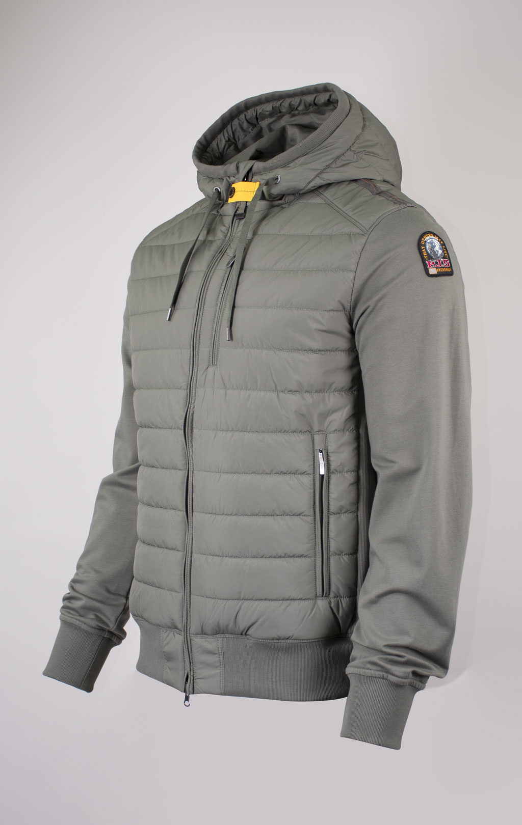 Толстовка комбинированная PARAJUMPERS IVOR SS 24 thyme 