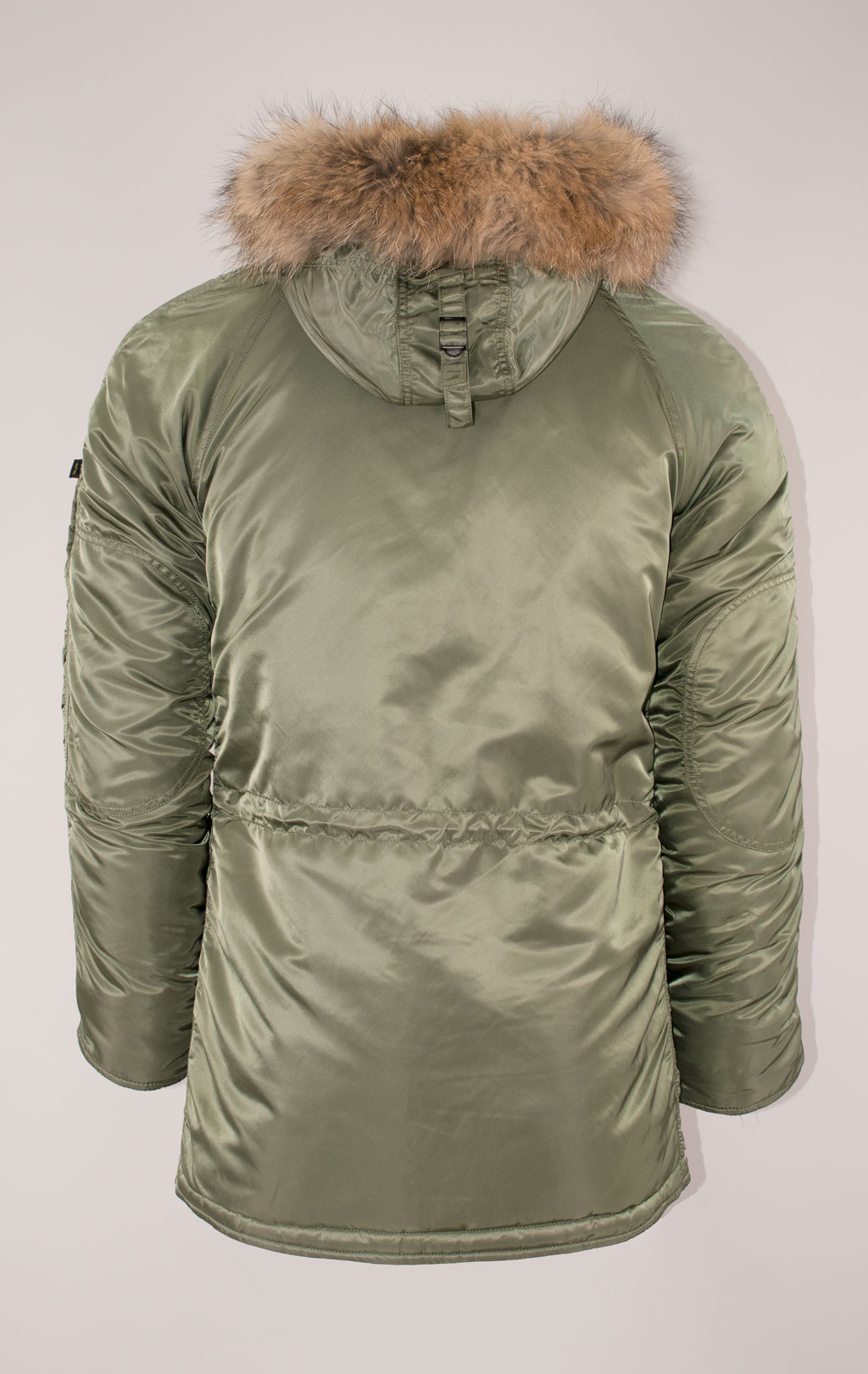 Аляска ALPHA INDUSTRIES SLIM FIT GEN-I N-3B натур. мех sage/orange 