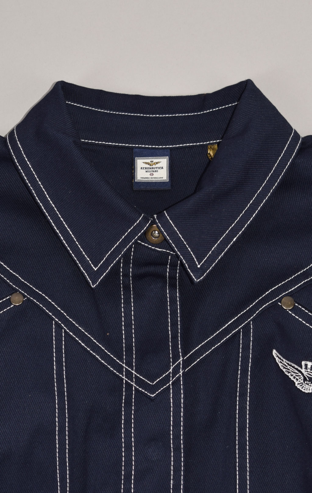 Женское платье AERONAUTICA MILITARE SS 22/TR blue navy (VE 073) 