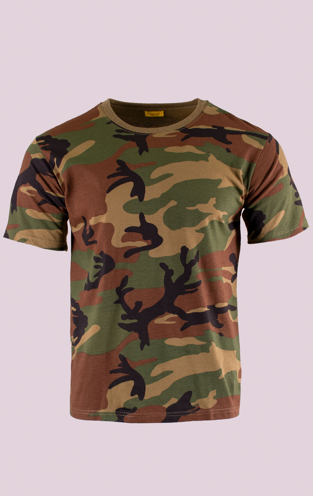 Футболка полевая SABADO хлопок camo woodland 