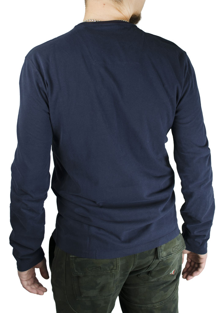Лонгслив AERONAUTICA MILITARE blue navy (TS 1309)