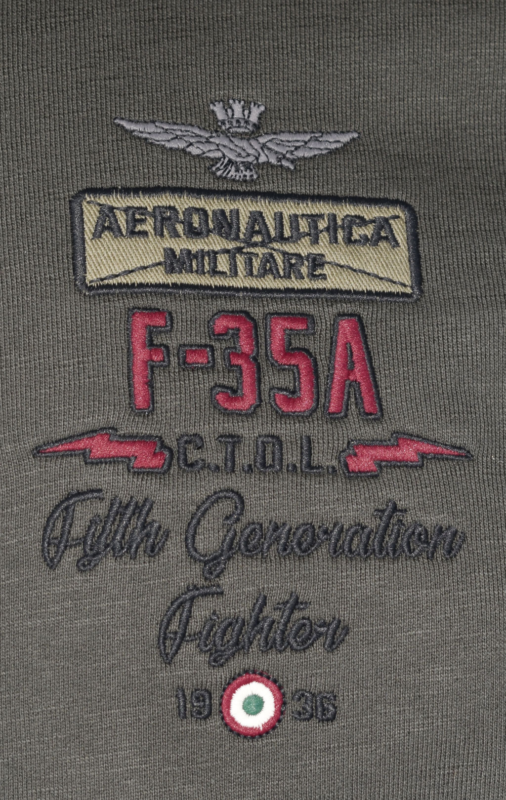 Олимпийка AERONAUTICA MILITARE FW 22/23/BD verdone (FE 1726) 