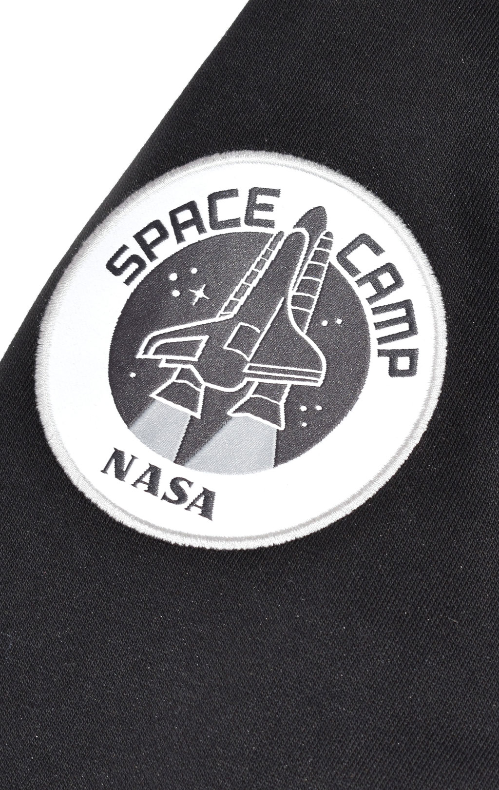 Свитшот ALPHA INDUSTRIES NASA SPACE CAMP SWEATER black 