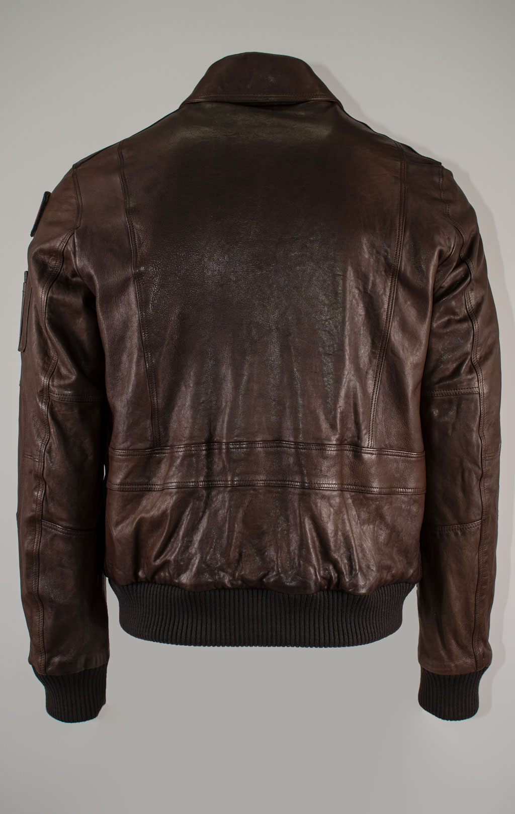 Куртка-пилот AERONAUTICA MILITARE кожа FW 25/26/IT marrone (PN 0846) 