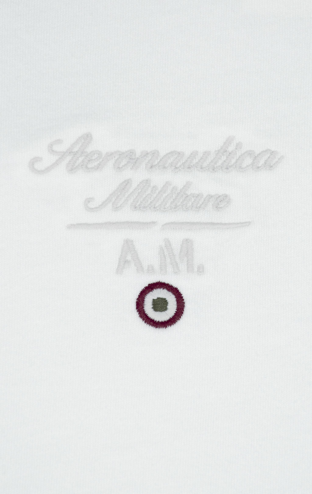 Футболка AERONAUTICA MILITARE SS 25 m/TR milk white (TS 2392) 