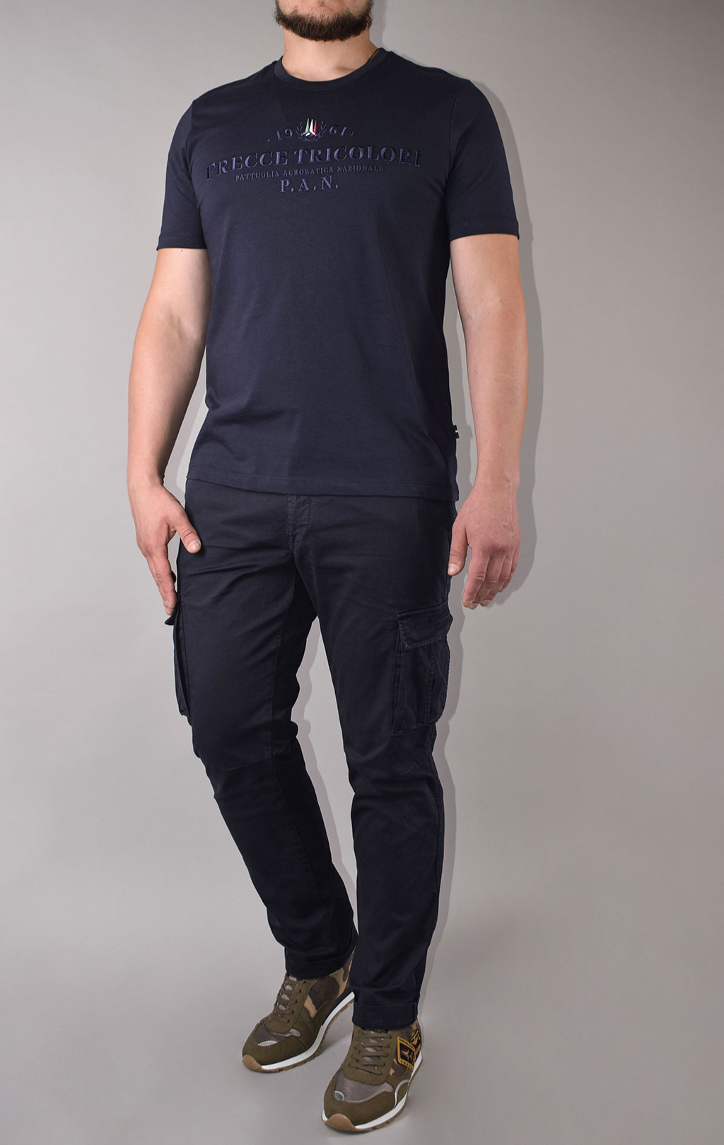 Футболка AERONAUTICA MILITARE FW 20/21/TR blue navy (TS 1784) 