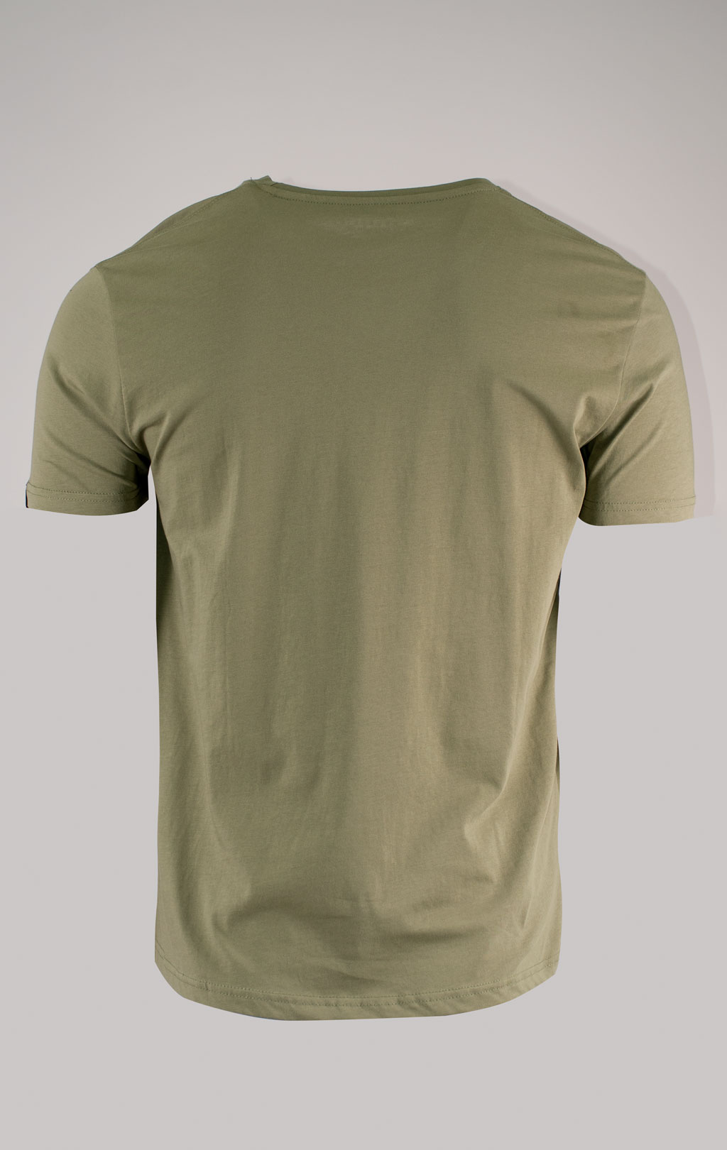 Футболка ALPHA INDUSTRIES BASIC T SMALL LOGO olive 