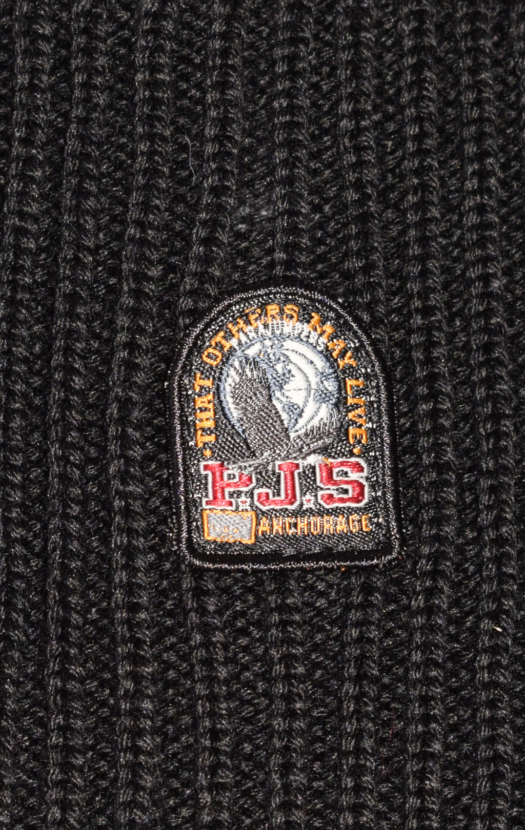 Шапка вязаная PARAJUMPERS STREET HAT FW 23/24 black 