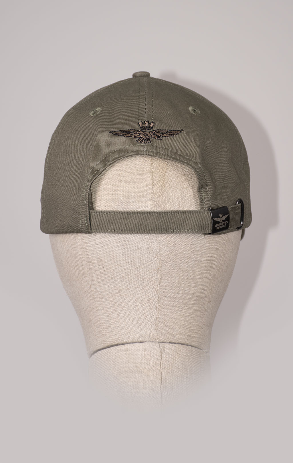 Бейсболка AERONAUTICA MILITARE SS 24/CN sage green (HA 1169) 