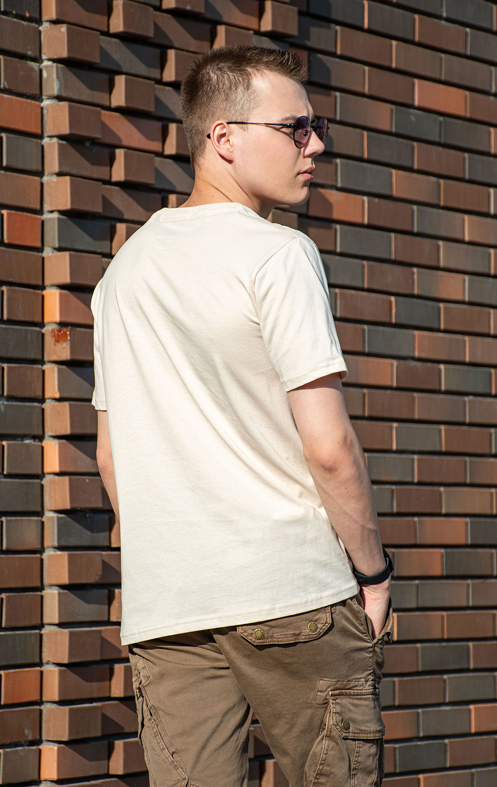 Футболка ALPHA INDUSTRIES ALPHA LABEL T jet stream white 