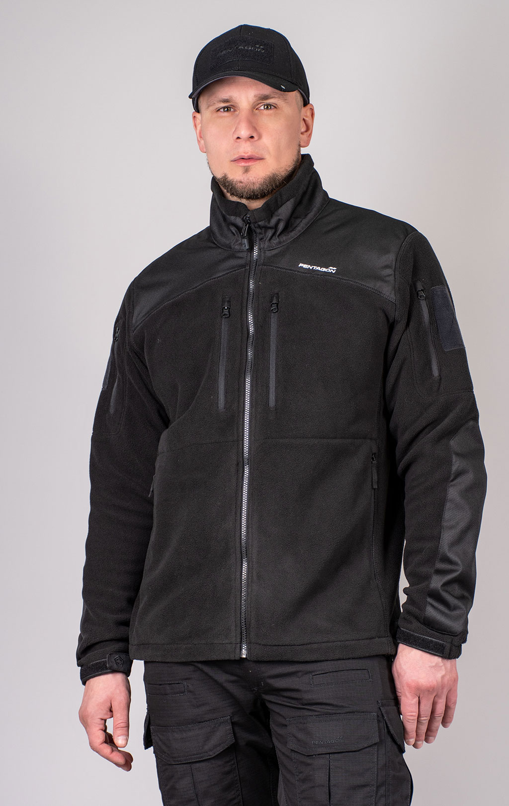 Толстовка Pentagon NESTOR флис MJC® SYSTEM black 08059 