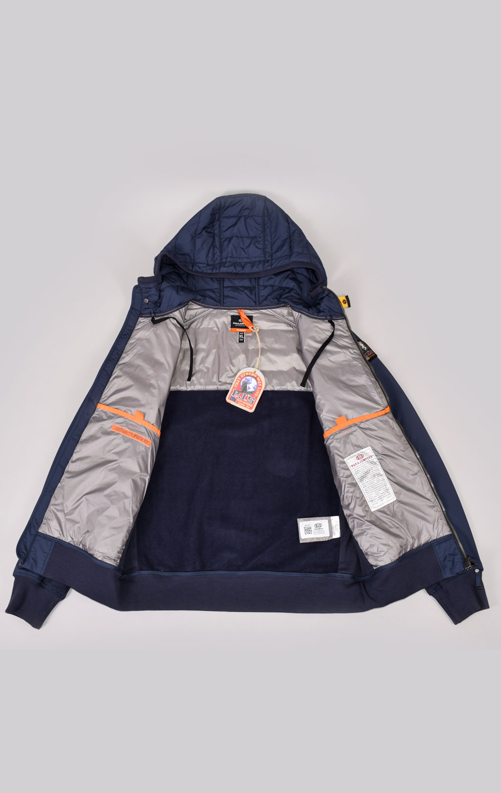 Толстовка с капюшоном PARAJUMPERS GORDON FW 21/22 navy 