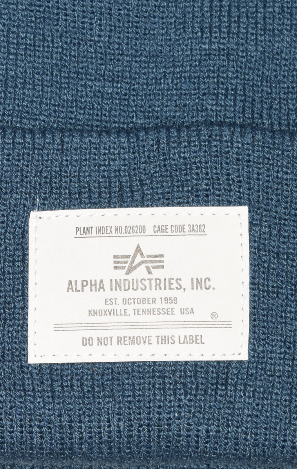 Шапка ALPHA INDUSTRIES ESSENTIAL BEANIE FW 22/23 slate blue 