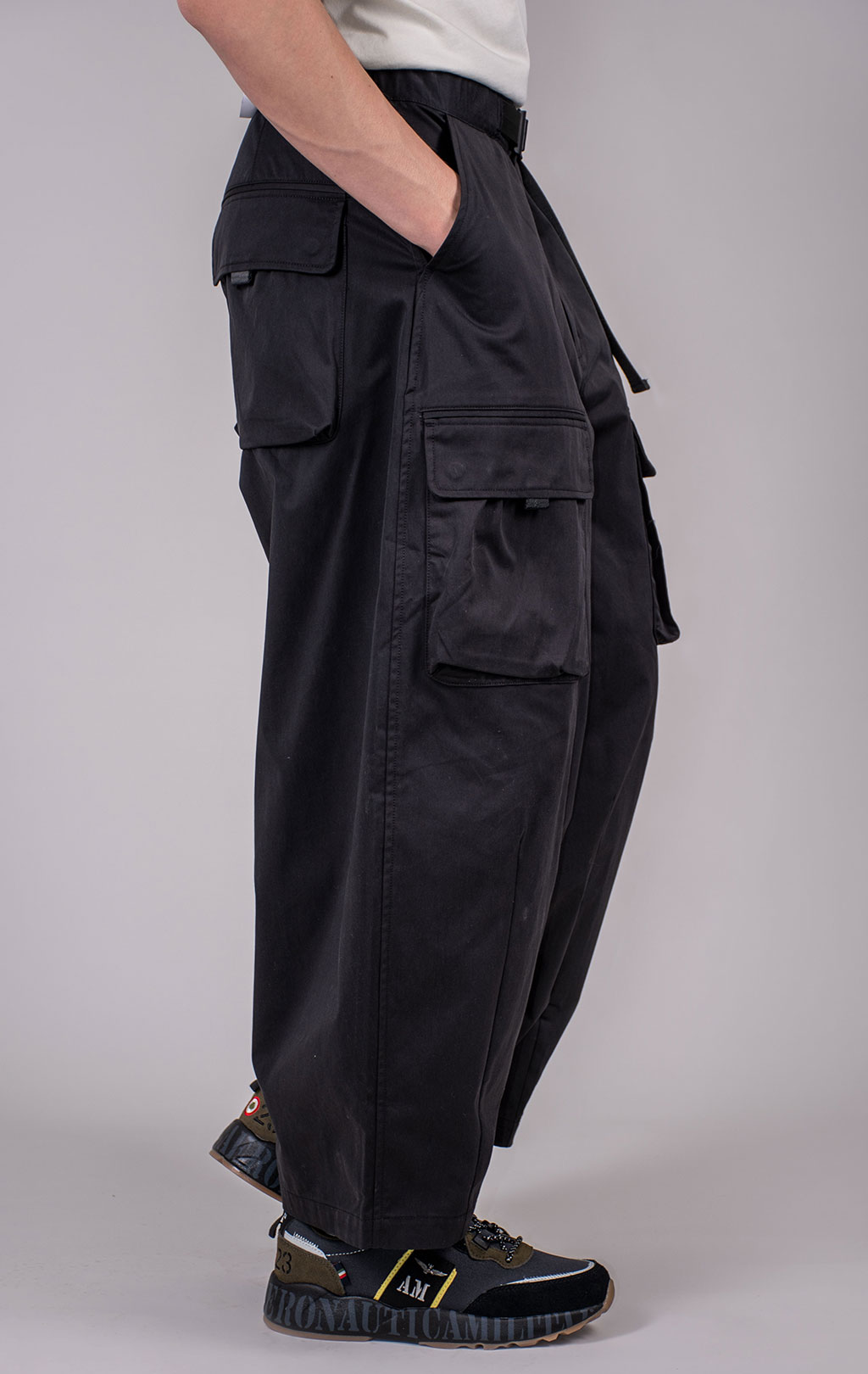 Брюки-карго ALPHA INDUSTRIES OVERSIZED TACTICAL PANT FW 24/25 black 