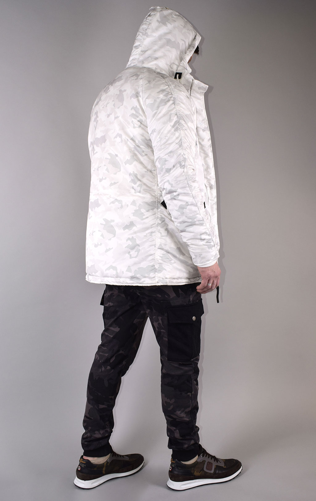 Аляска ALPHA INDUSTRIES PM N-3B camo white 