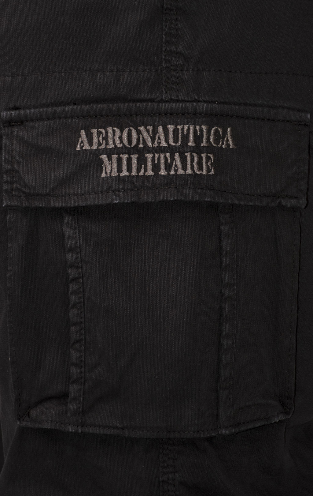 Брюки-карго AERONAUTICA MILITARE SS 24 m/AL jet black (PA 1329) 