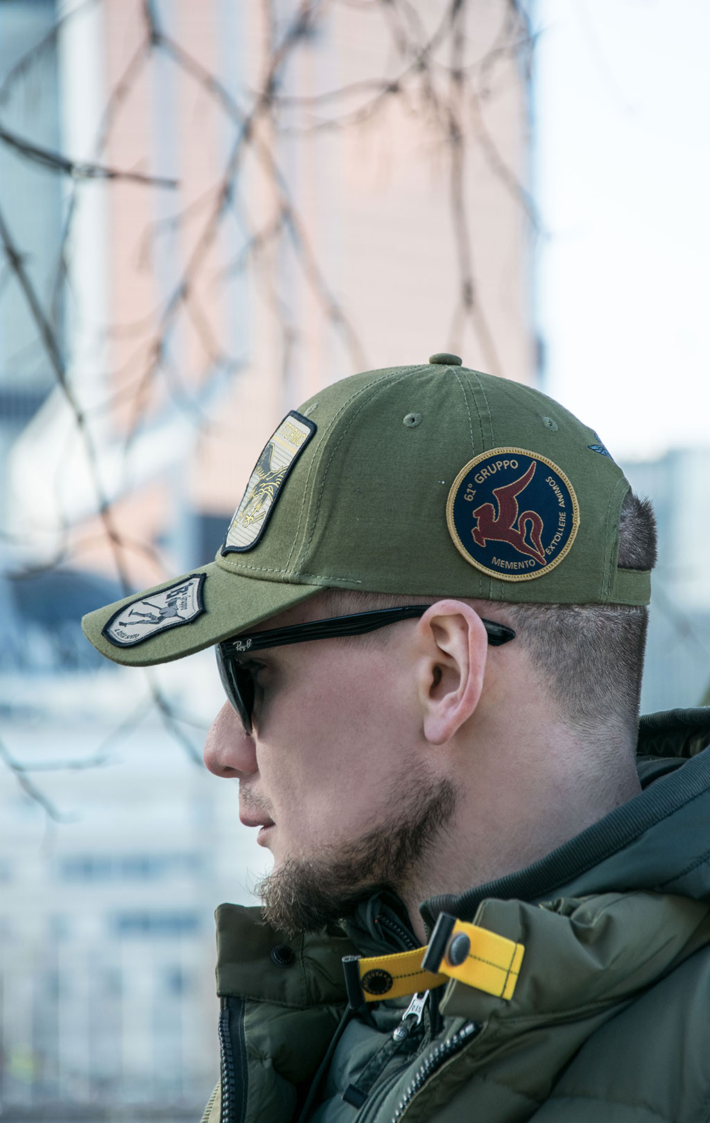 Бейсболка AERONAUTICA MILITARE FW 22/23/CN verdone (HA 1118)