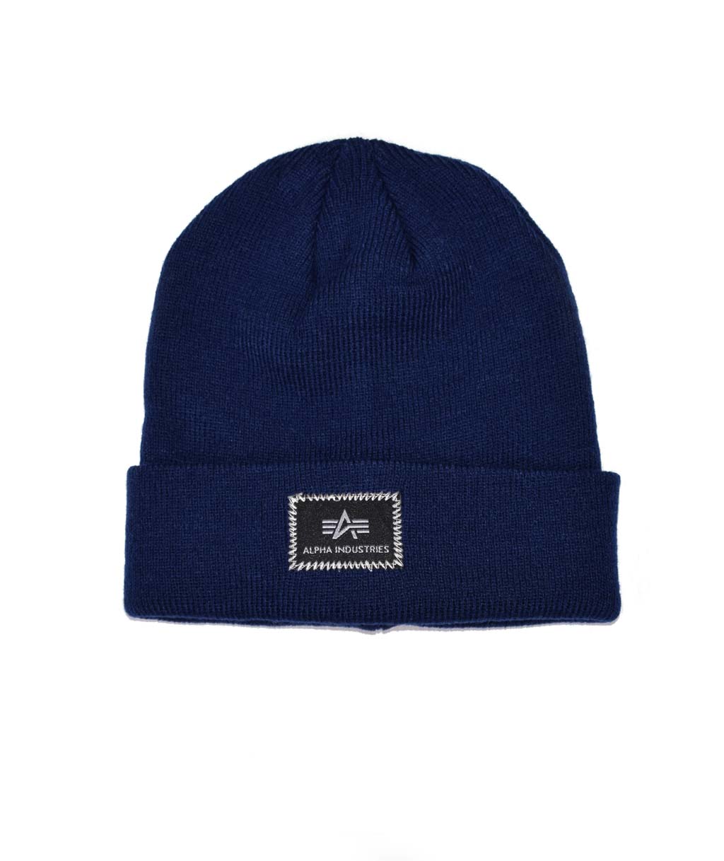 Шапка ALPHA INDUSTRIES X-FIT BEANIE rep. blue 