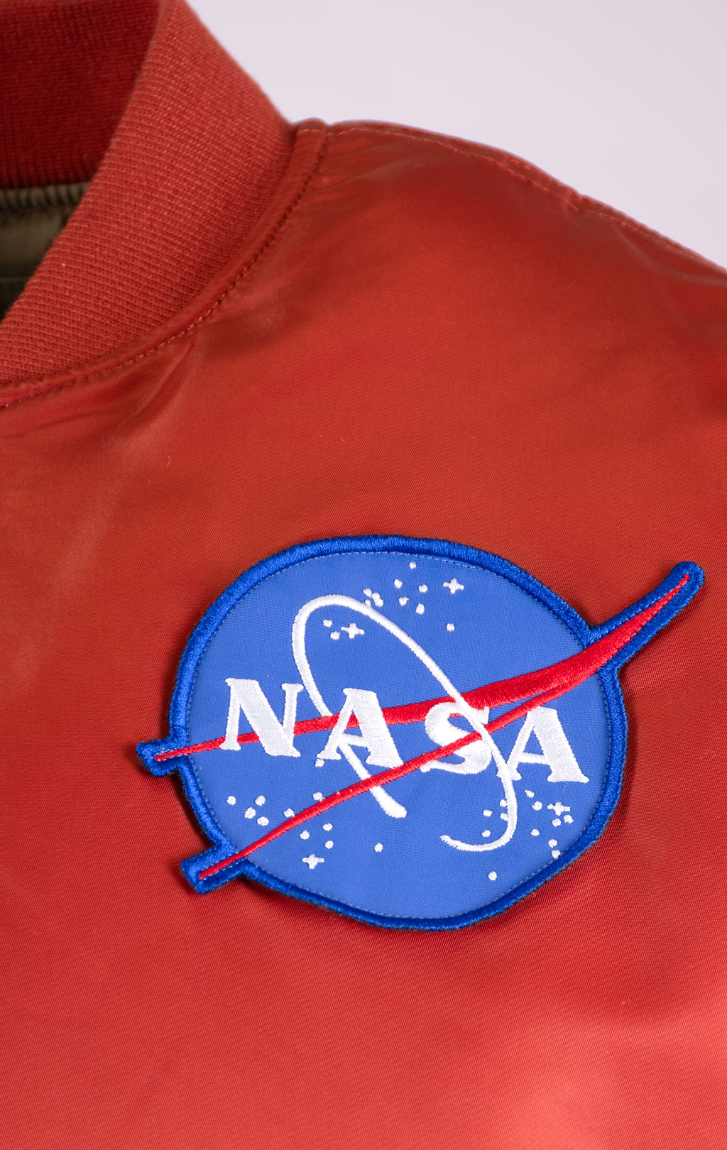 Бомбер ALPHA INDUSTRIES MA-1 NASA rust 