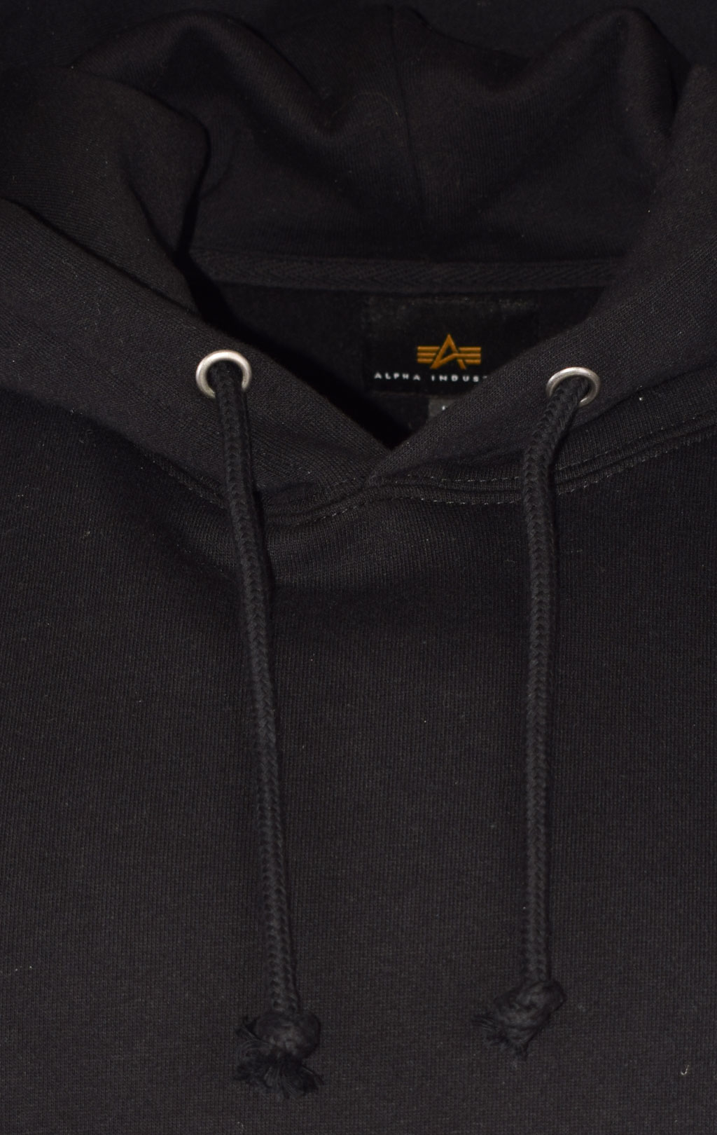 Толстовка ALPHA INDUSTRIES ESSENTIAL SPEC PRINT HOODIE FW 22/23 black 