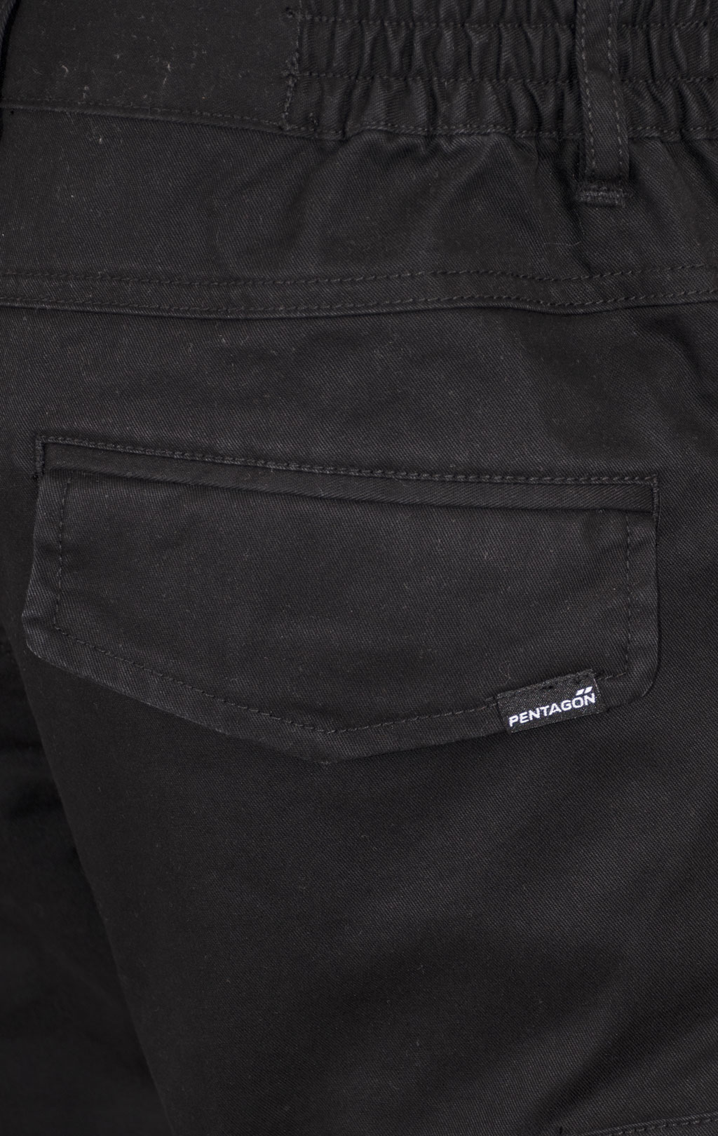 Брюки тактические Pentagon INVICTUS big size хлопок65%/полиэстр35% Twill black 05058 