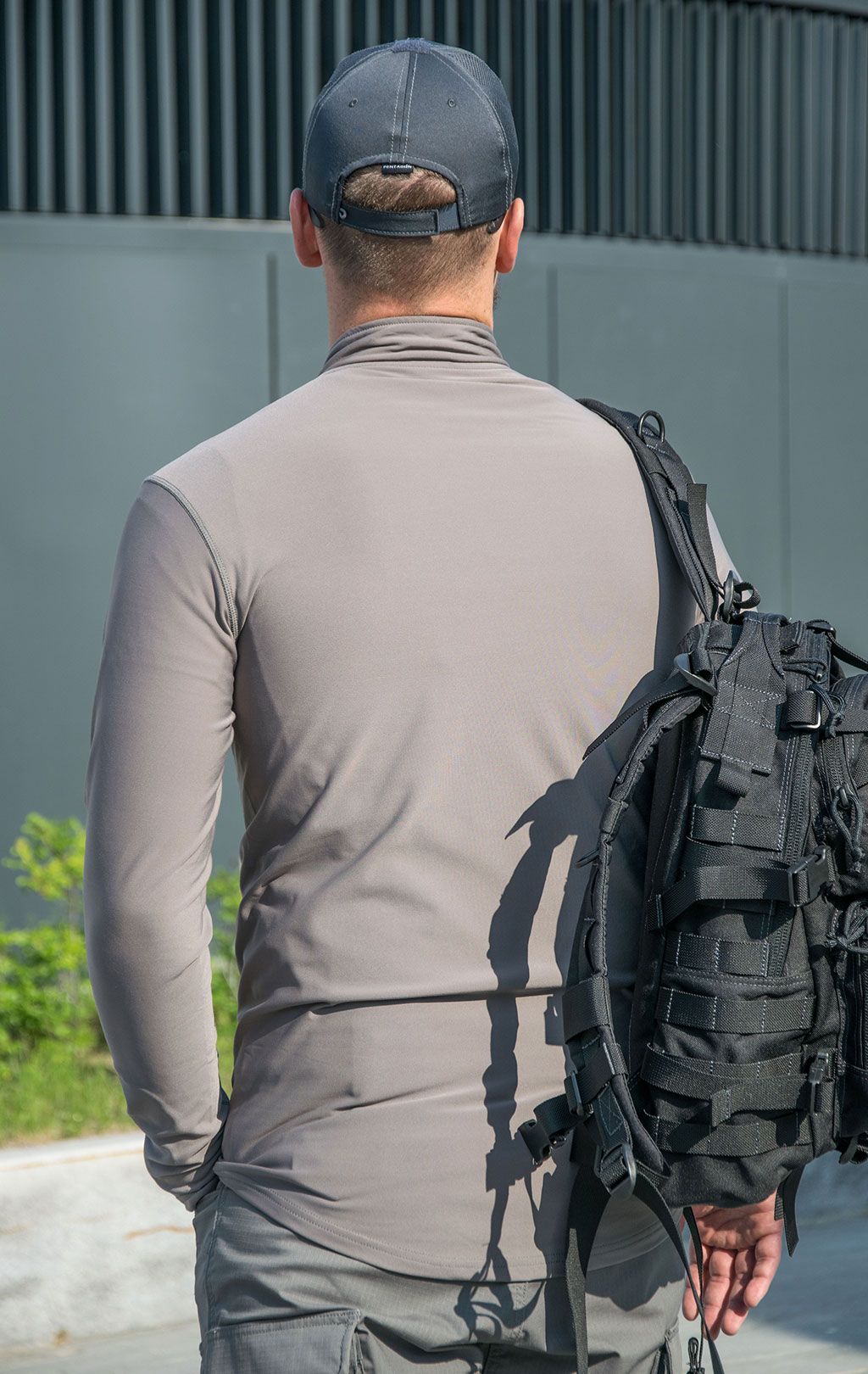 Лонгслив Pentagon PINDOS MJC® SYSTEM на молнии 1/2 grey wolf 11003 