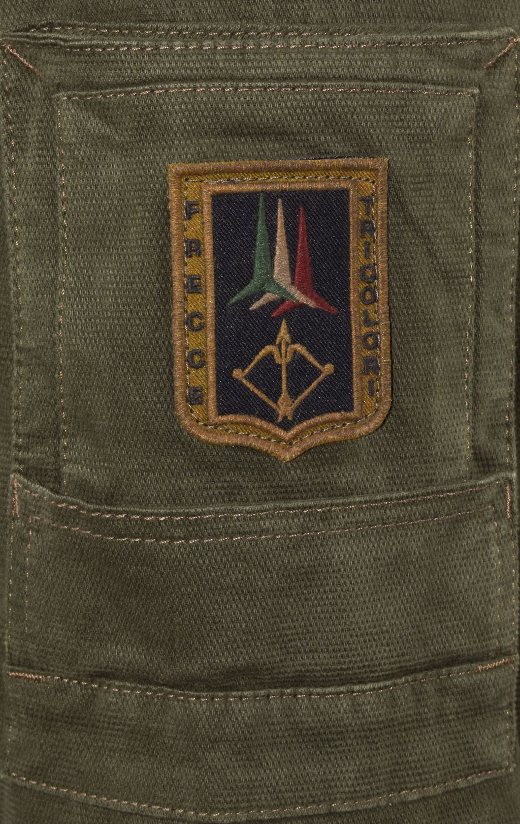 Брюки-карго AERONAUTICA MILITARE плотные FW 22/23/AL verdone (PA 939) 