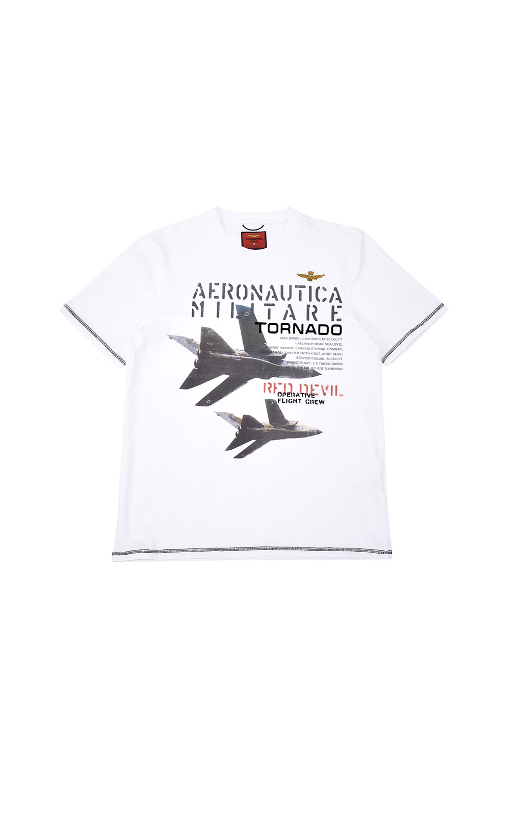 Футболка AERONAUTICA MILITARE FW 21/22/TR off white (TS 1912) 