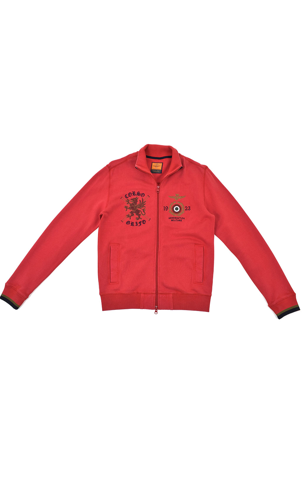 Олимпийка AERONAUTICA MILITARE SS 20/IN rosso (FE 1488) 