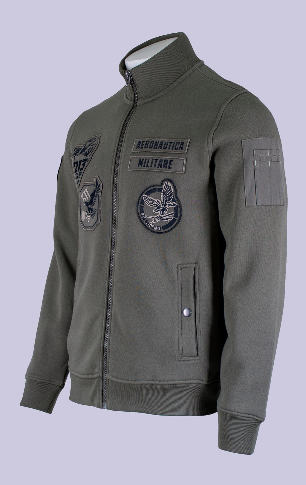 Олимпийка AERONAUTICA MILITARE FW 26/27/TR tea leaf (FE 2143) 