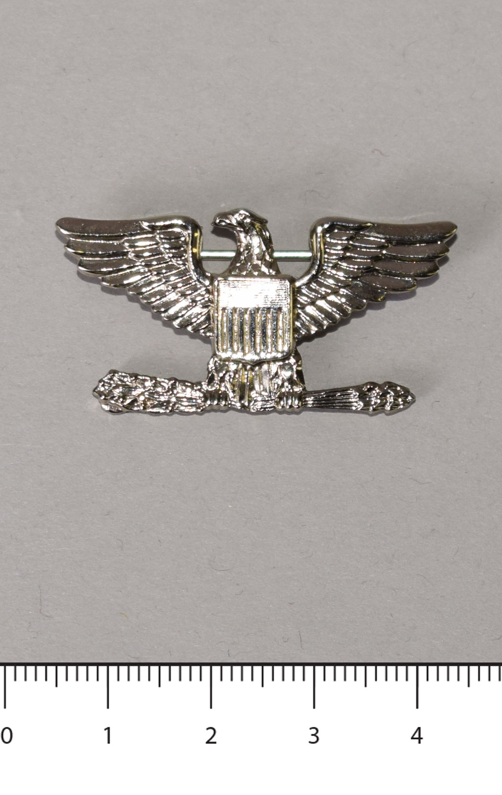 Знак звание Colonel left silver (P12612) (251661) США