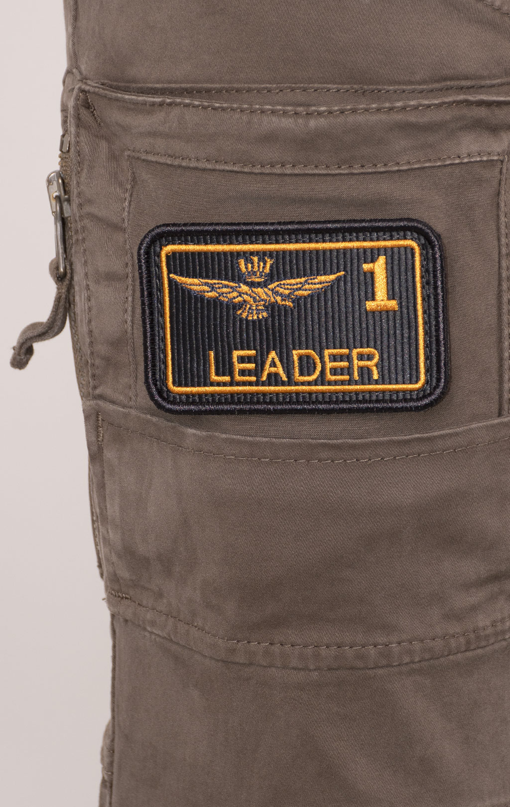 Брюки-карго AERONAUTICA MILITARE ANTI-G плотные FW 24/25/AL light mud (PA 1557) 