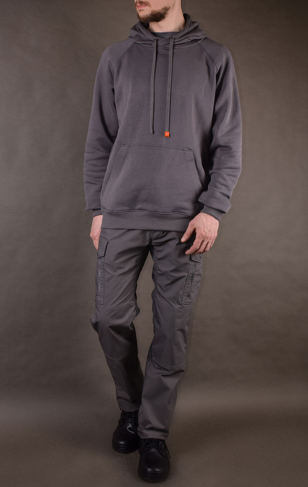 Толстовка Pentagon PHAETON хлопок75%/полиэстр25% grey cinder 09021 ...