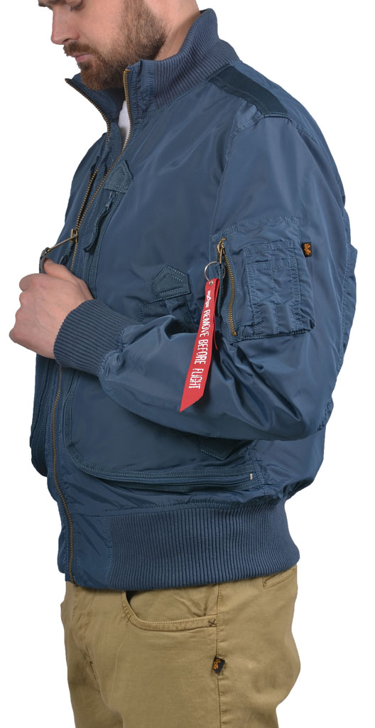 Ветровка ALPHA INDUSTRIES PROP blue bold 