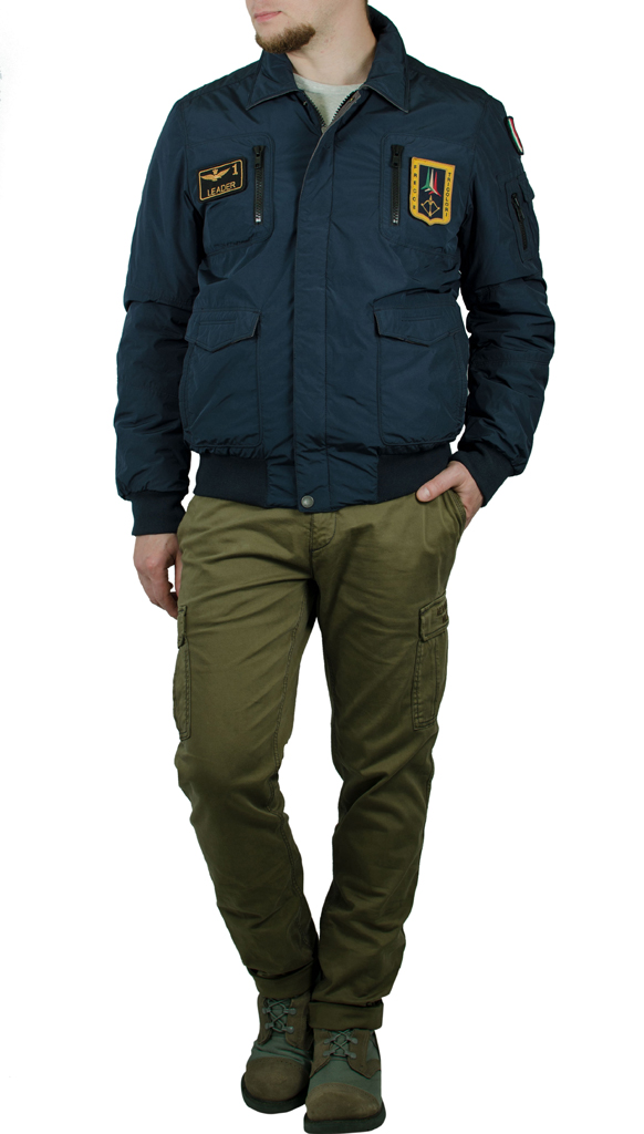Куртка AERONAUTICA MILITARE blue navy (AB 1241) 