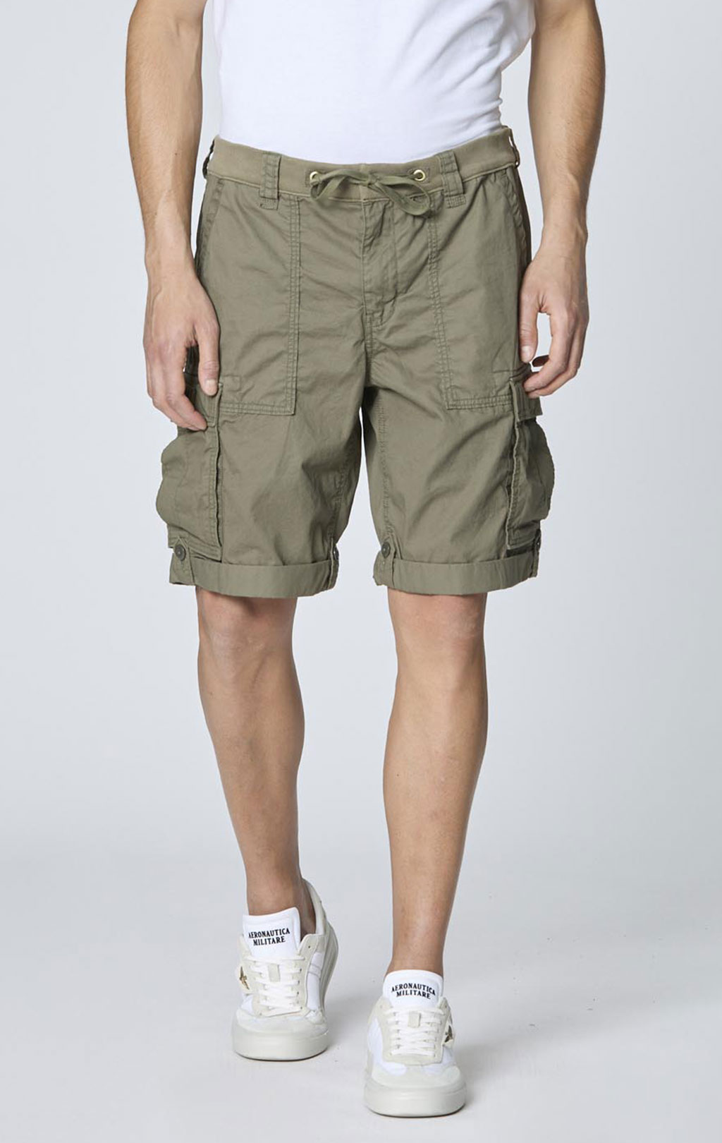 Шорты AERONAUTICA MILITARE big size SS 25 m/IN military olive (BE 250) 