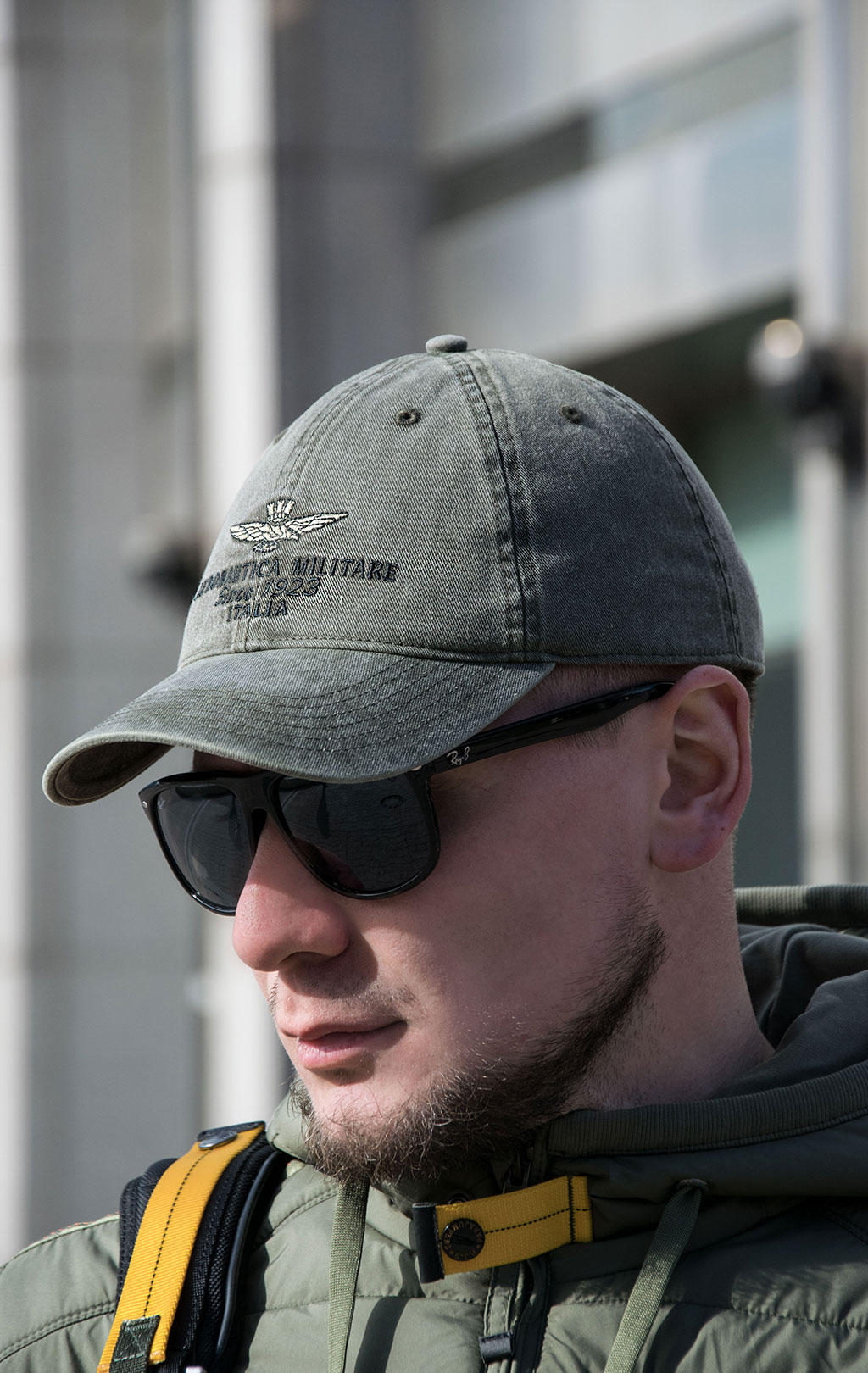 Бейсболка AERONAUTICA MILITARE SS 23/CN jet black (HA 1102)