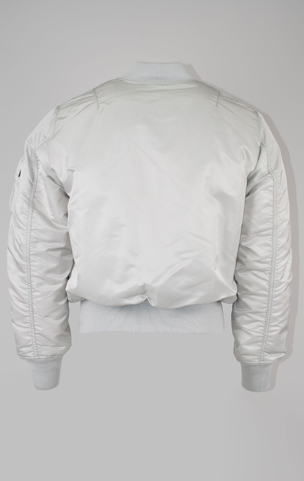 Бомбер ALPHA INDUSTRIES ORIGINAL FIT MA-1 SS 25 m light gray 