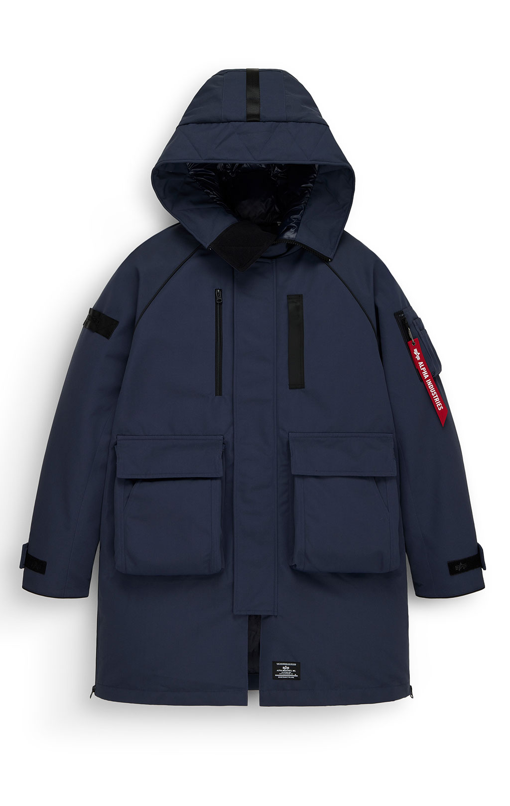 Куртка ALPHA INDUSTRIES SERGEANT PUFFER PARKA FW 25/26 replica blue 