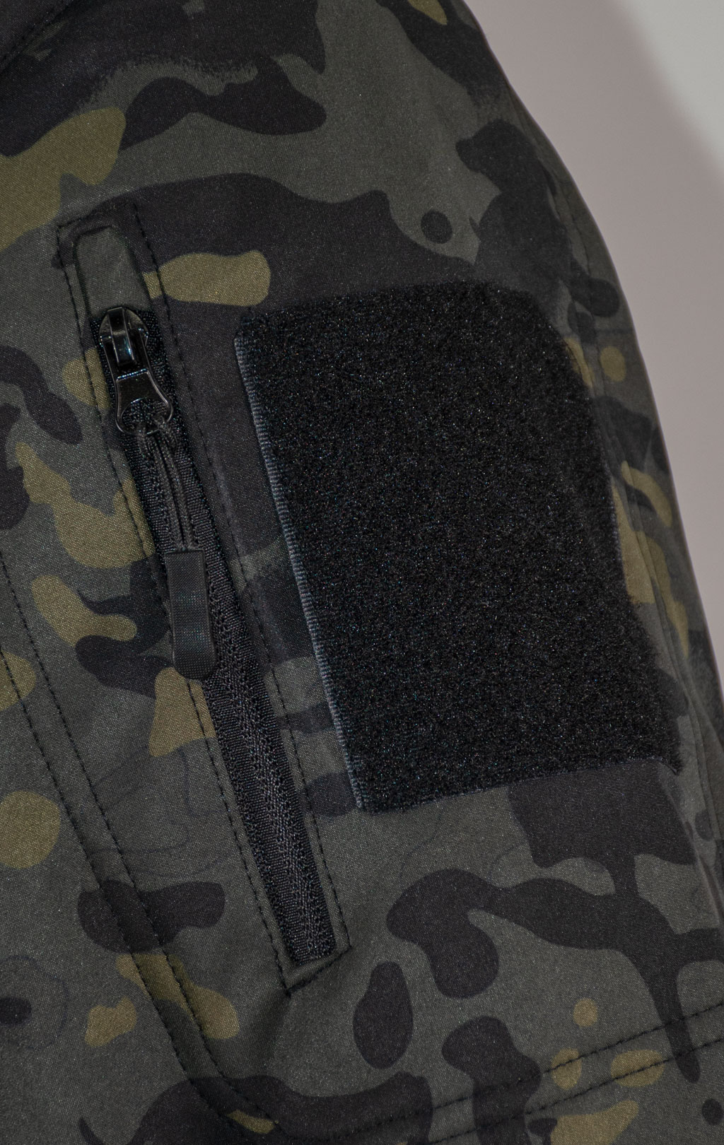 Куртка с капюшоном SABADO TAD SOFT SHELL multicam black f-1904 