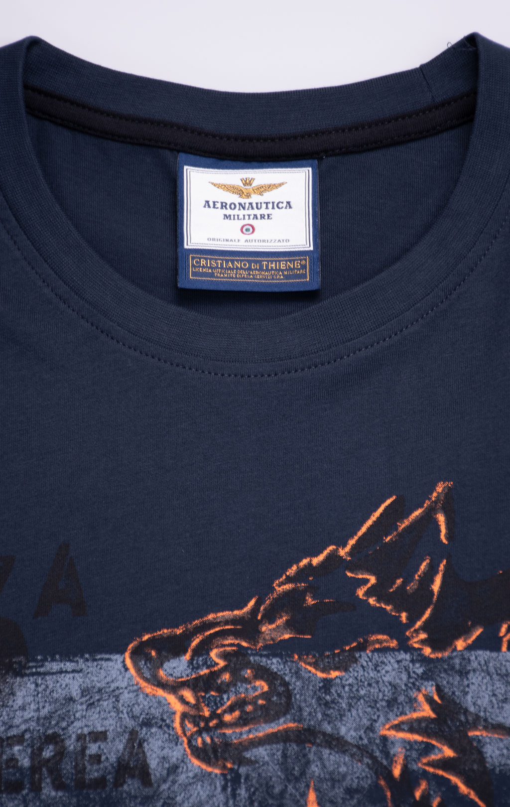 Футболка AERONAUTICA MILITARE FW 26/27/BD blue navy (TS 2579) 