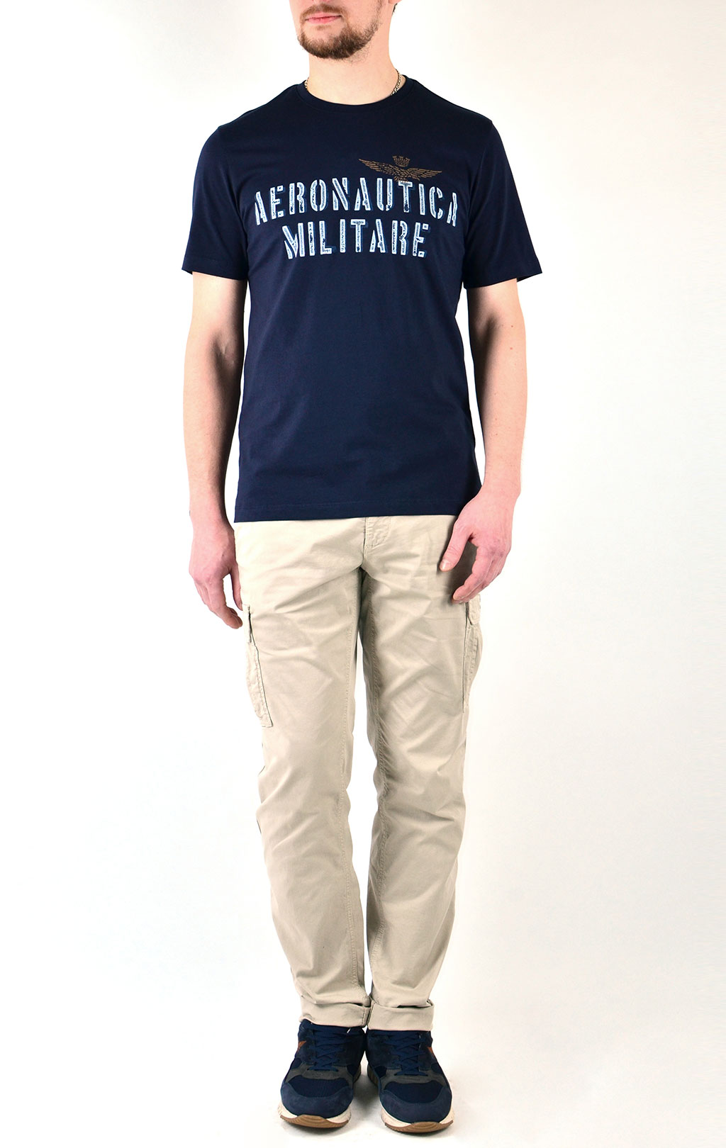 Футболка AERONAUTICA MILITARE blue navy (TS 1473) 