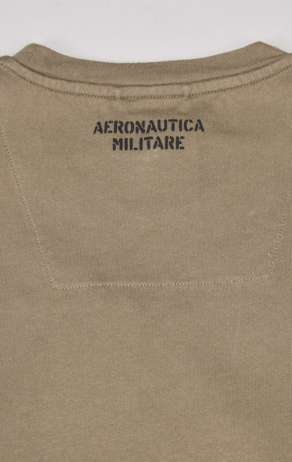 Лонгслив AERONAUTICA MILITARE FW 21/22/TR verde militare (TS 1909) 