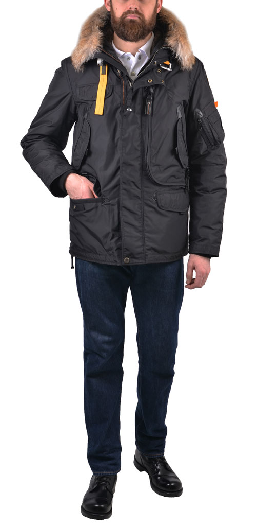 Аляска-пуховик PARAJUMPERS RIGHT HAND black 