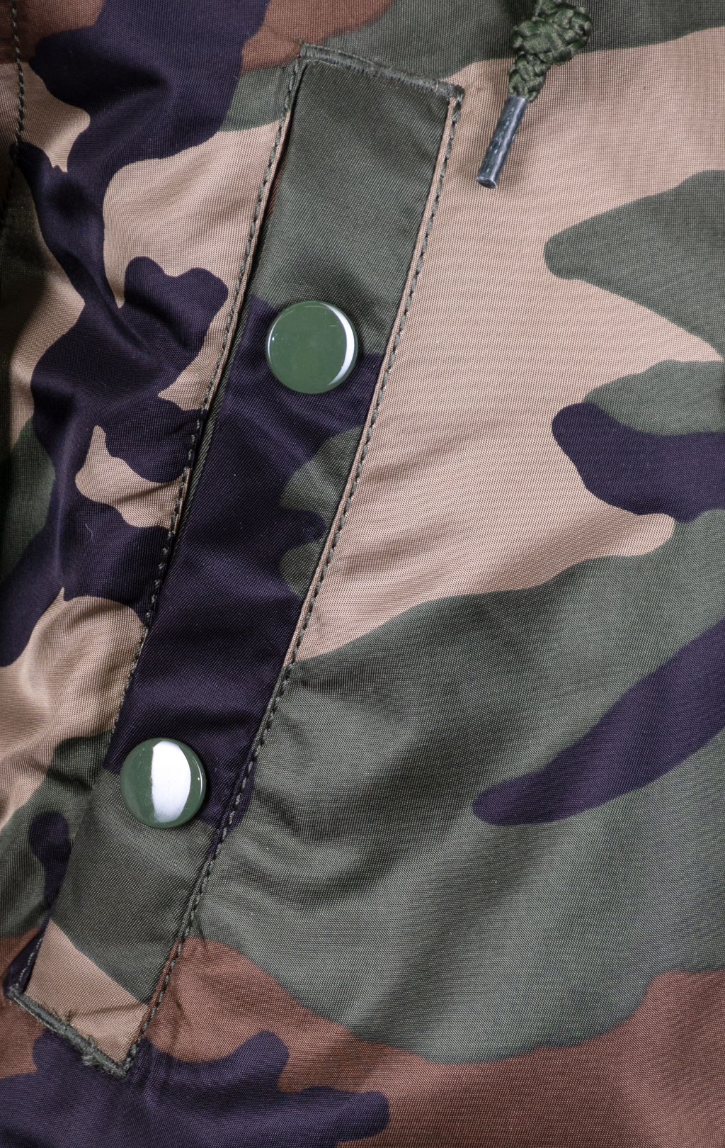 Женская аляска ALPHA INDUSTRIES VF 59 N-3B натур. мех camo woodland 65 