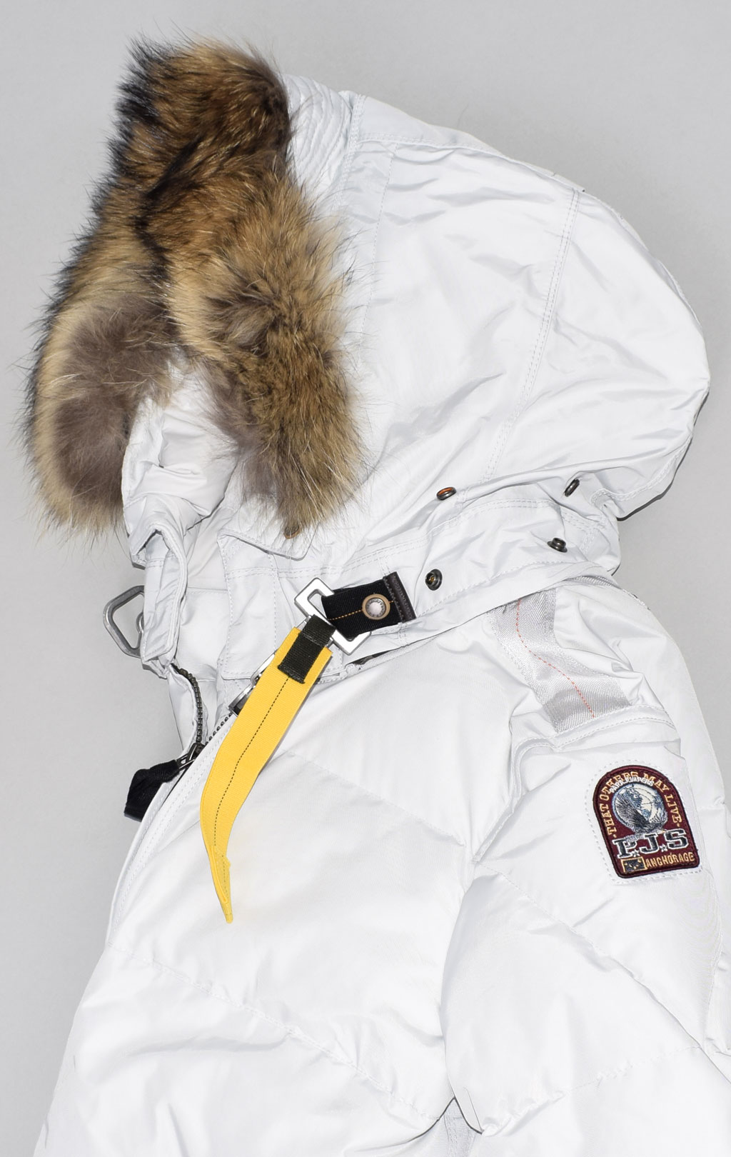 Женская куртка-пуховик PARAJUMPERS LONG BEAR FW 21/22 mist white 