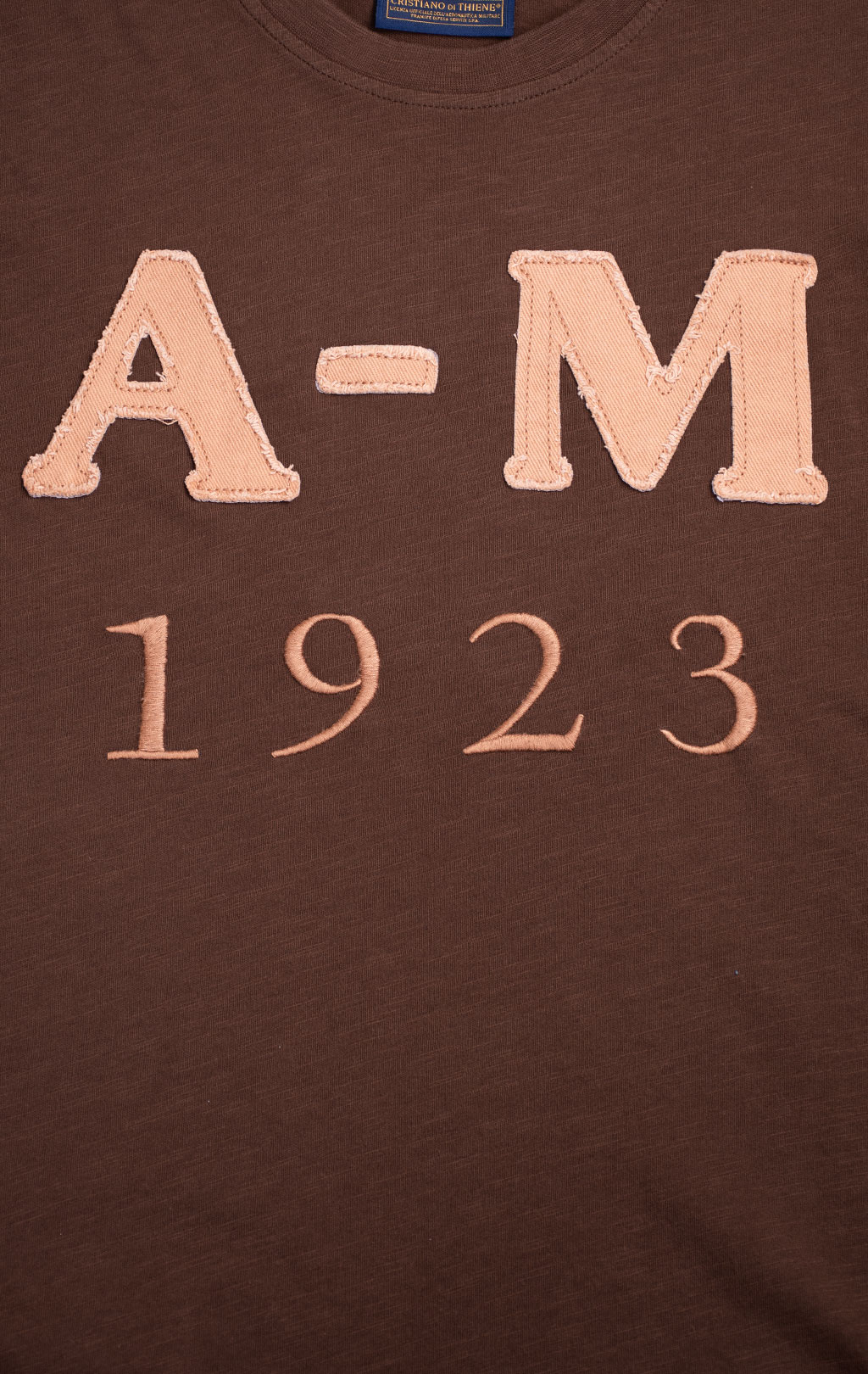 Футболка AERONAUTICA MILITARE SS 26/BD chestnut brown (TS 2526) 