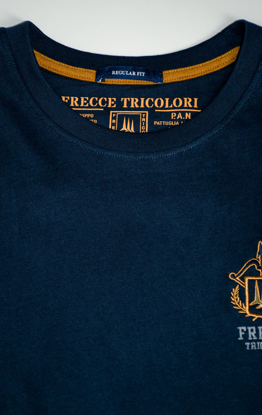 Лонгслив AERONAUTICA MILITARE FW 25/26/BD blue navy (TS 2466) 